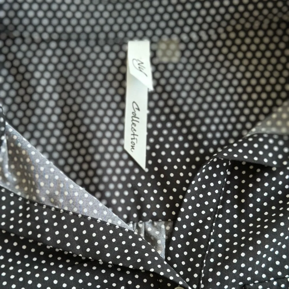 NWOT NY Collection Sleeveless Point Collar Self Belted Shirt Dress - Picture 7 of 10